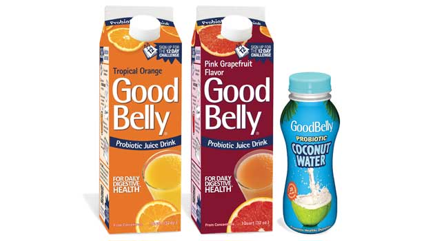GoodBelly Organic Probiotic Juice Drinks (Vegan, Dairy-Free, Soy-Free)