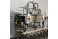 T.D. Sawvel's Model 118 Dual Station volumetric filler