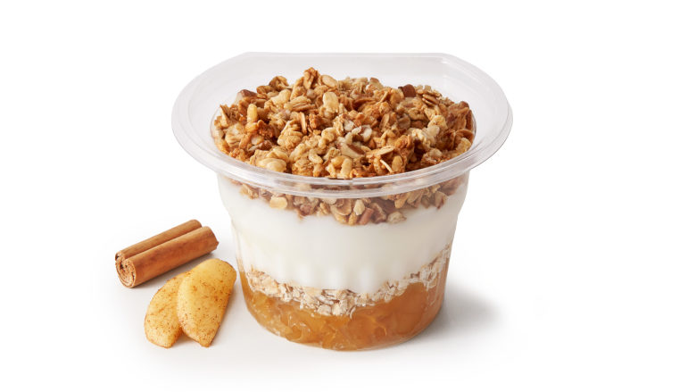 EuroBird 4 pack breakfast on the go cups, cereal yogurt parfait