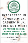 Interested in Almond Milk, Cashew Milk, Tree Nut Milk?