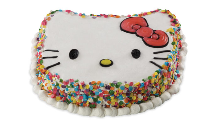 Rich Products creates Hello Kitty ice cream cake, made with vanilla