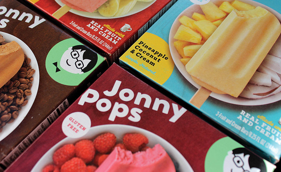 JonnyPops Frozen Fruit & Cream Bars