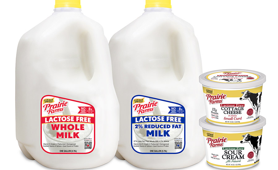 This spring, Prairie Farms released several new lactose-free products, including lactose-free cottage cheese, sour cream and lactose-free milk containing 8 grams of protein in a larger 1-gallon jug.
