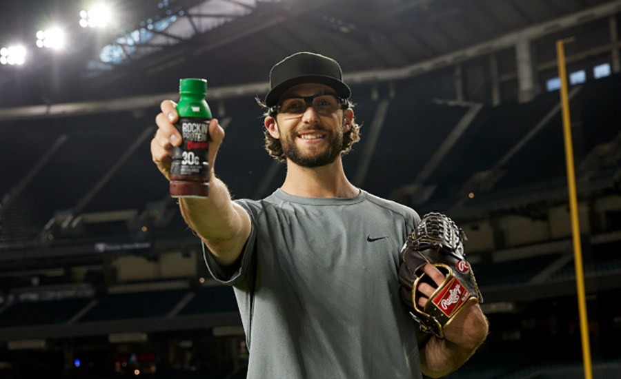 Dairy processor Shamrock Farms has enlisted the help of Arizona Diamondbacks pitcher Zac Gallen to promote its Rockin’ Protein sports nutrition drink.
