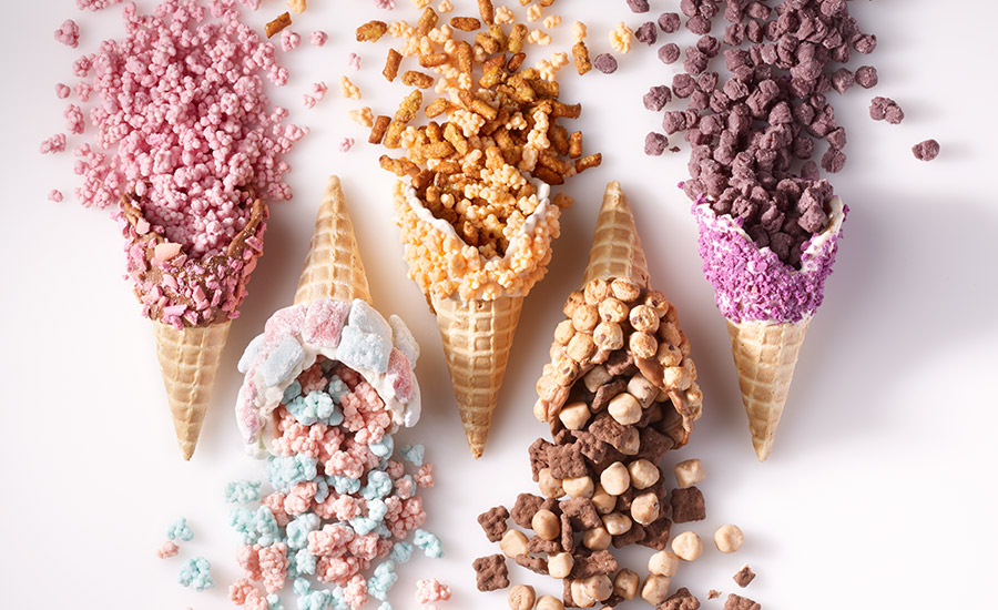 Nuts, chocolate, fruit and other inclusions can elevate dairy foods like ice cream from ho-hum to top-shelf.