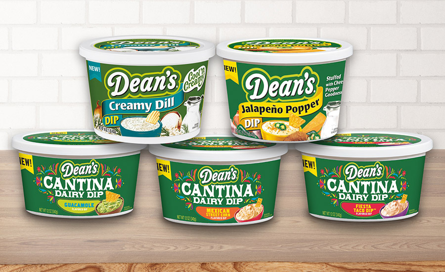 Dean’s Dip launched five new dip-able dips