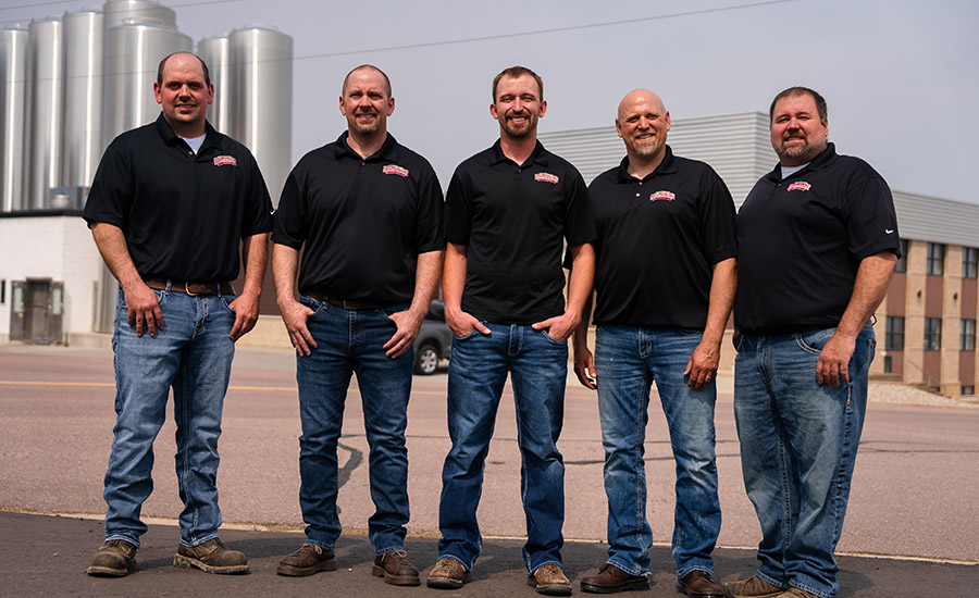 The next generation of Heiman's working at the family-owned and -operated Nasonville Dairy