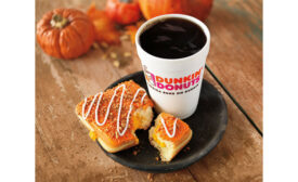 Dunkin' Donuts Pumpkin Cheesecake Squares