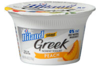 Hiland Dairy Greek Yogurt Peach