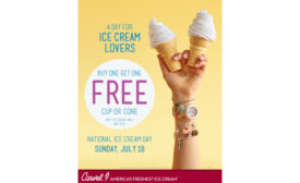 Carvel 2017 BOGO promotion